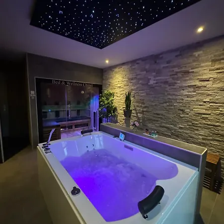 Bed & Wellness Chinel Luxe Vakantiehuis Met Sauna'S En Bubbelbad Sint Annaland Exterior photo
