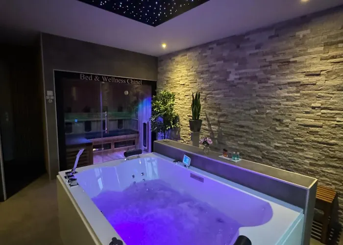 Bed & Wellness Chinel Luxe Vakantiehuis Met Sauna\'S En Bubbelbad